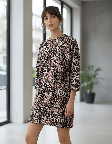 Vestido Buzo Oversize De Diseño