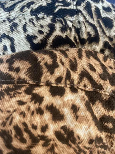 Blusa Camisa Animal Print De Diseño Modelo Grande