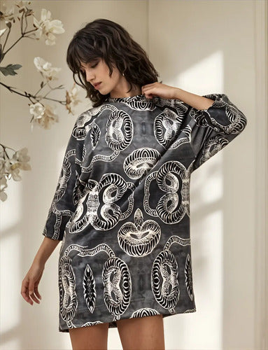 Vestido Buzo Oversize De Diseño