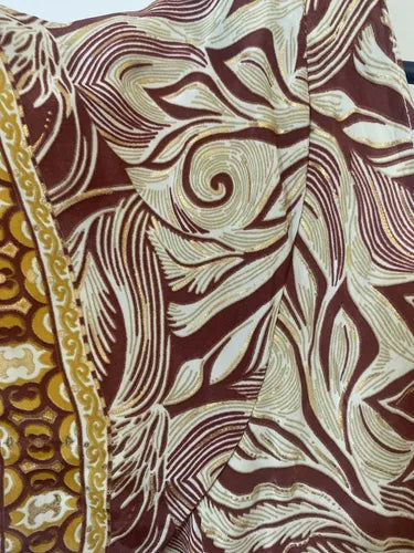 Vestido Largo Seda Boho Importado India Tipo Holi Rapsodia