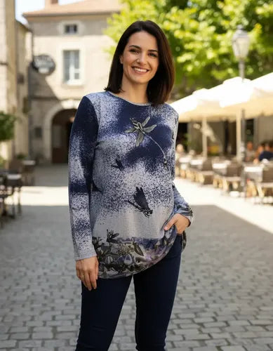 Sweater De Lanilla Con Estampa. Importados  Varios Modelos