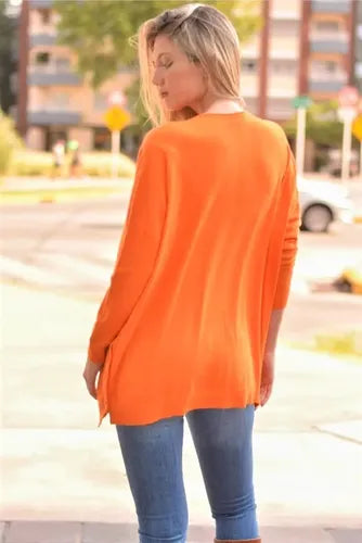 Sweater Bremer Amplio Oversize Hasta Xxl Importado Fucsia Liso Único