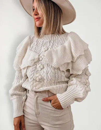 Sweater Tejido Grueso Importado D0512