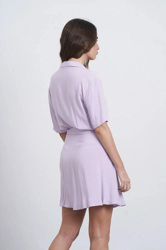 Vestido Portafolio Simil Lino