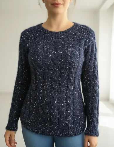 Sweater Tejido  Pelucitas Colores Importado