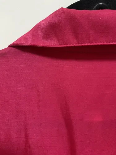 Vestido Corto De Seda Manga Larga De Fiesta Noche