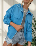 Campera Cargo Rompeviento Nueva De 2da Selección