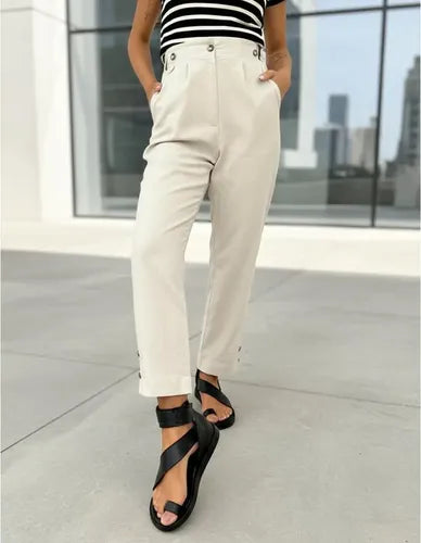 Pantalón De Lino