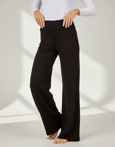 Pantalón Palazzo Básico De Lanilla
