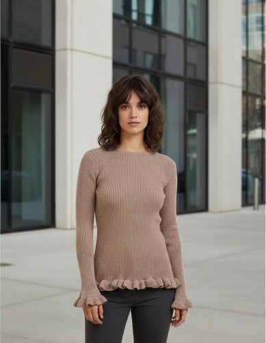Sweater Tejido Diseño  Marca Vestite Y Andate