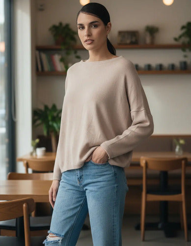 Sweater Tejido Grande Oversize