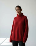 Sweater Pullover Tejido Polera Modelo Amplio