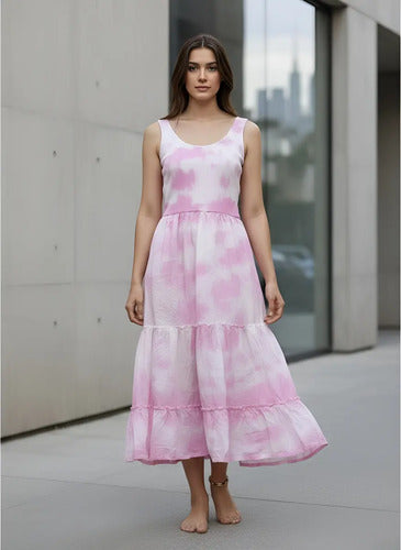 Solero Vestido Con Volados Batik