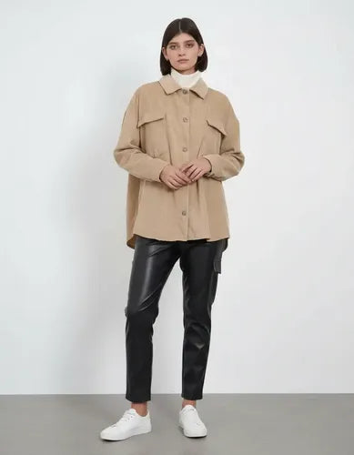 Campera Camisaco De Corderoy Modelo Grande