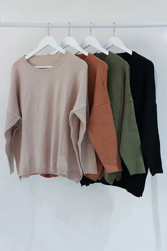 Sweater Tejido Grande Oversize