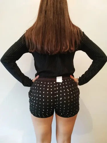 Short Espejitos Importado Estilo Boho Hippie Chic