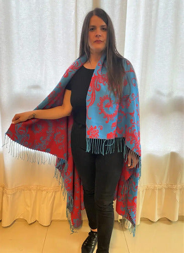 Pashmina Bufanda Bufandon Boho Mandalas Búlgaros Grande