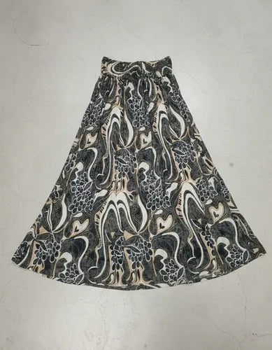 Pollera De Seda Hindú Evasé