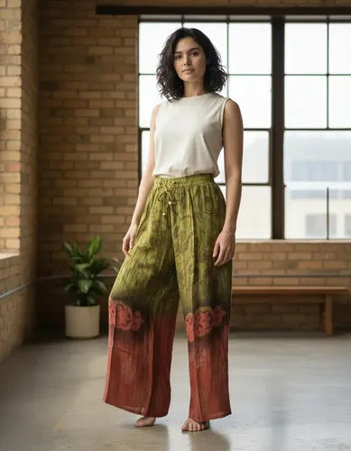Pantalon Liviano Palazzo Importado