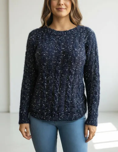 Sweater Tejido  Pelucitas Colores Importado
