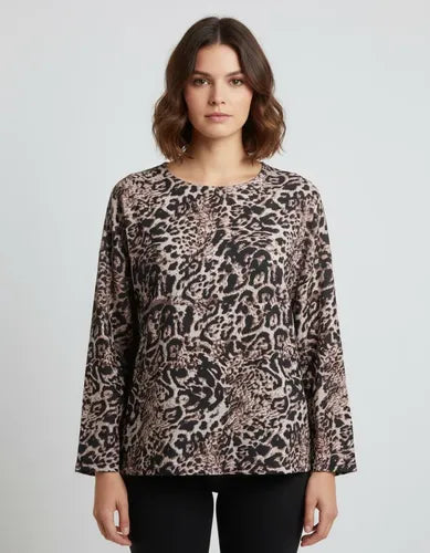 Blusa Remera Manga Larga Oxford Diseño