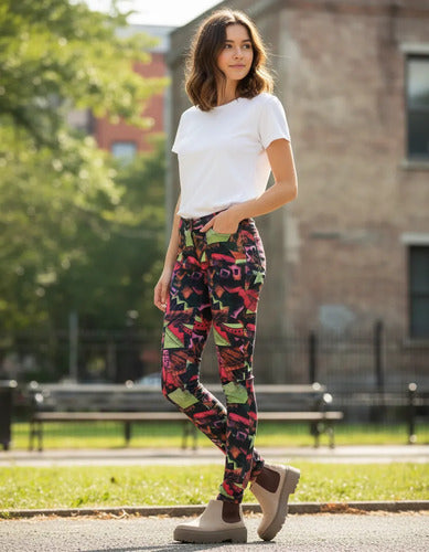 Pantalón De Diseño Prince Xs Colores Estampado 1