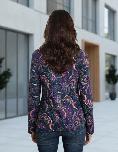 Camisa De Lanilla Importada Talle L