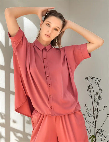 Camisa Camisola De Diseño  Grande Oversize 2da Selección Bordó 2