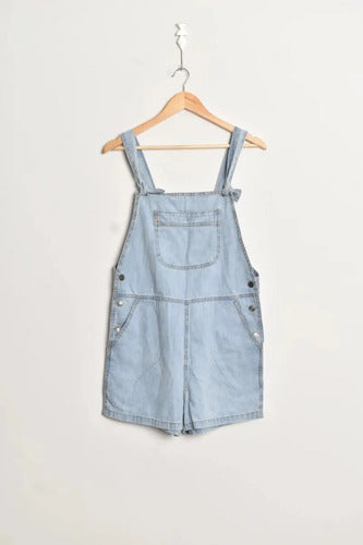 Enterito Mono Jean Corto Denim