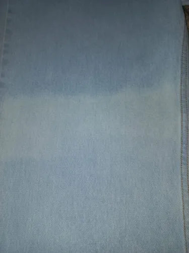 Pantalón Jean Wide Leg Denim Celeste Nuevo 2da Selección Celeste Liso 38