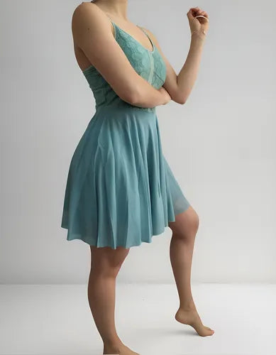 Vestido Corto Fiesta Encaje
