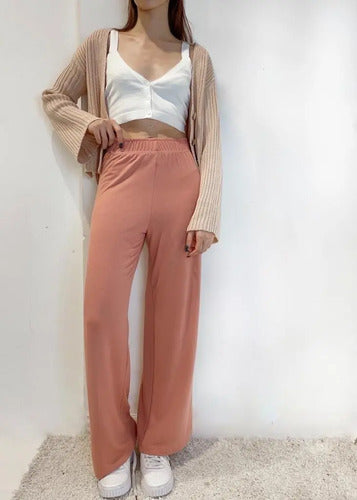 Pantalón Jogging Viscosa Cómodo Ancho