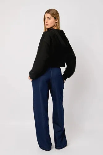 Pantalón Combinado Jogging Y Jean