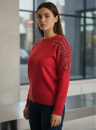 Sweater  Importado Strass (293)