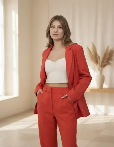 Saco Blazer De Lino