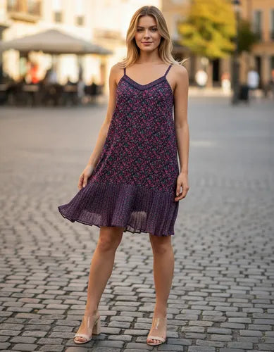 Vestido Solero Gasa Importado Boho