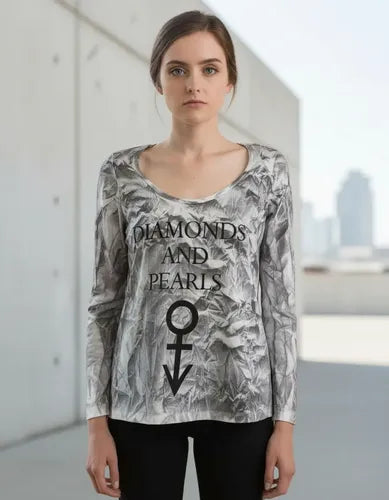 Remera Manga Larga De Diseño