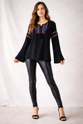 Camisa Blusa Bordada Importada Oxford