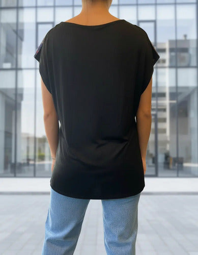 Remera Blusa Importada Estampada Manga Corta