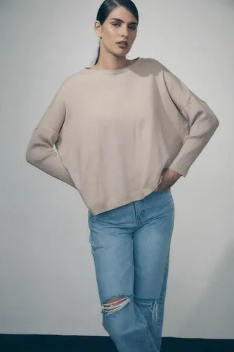Sweater Tejido Grande Oversize