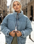 Campera De Abrigo Puffer Jean