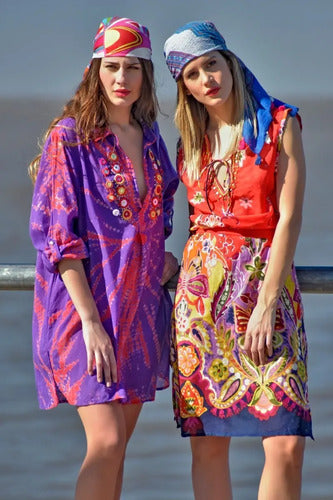 Vestido Importado Sin Mangas Boho Estilo Vars