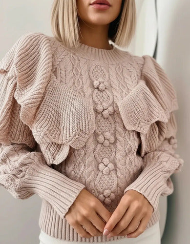 Sweater Tejido Grueso Importado D0512