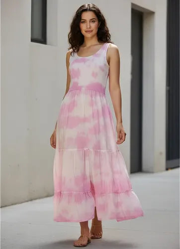 Solero Vestido Con Volados Batik