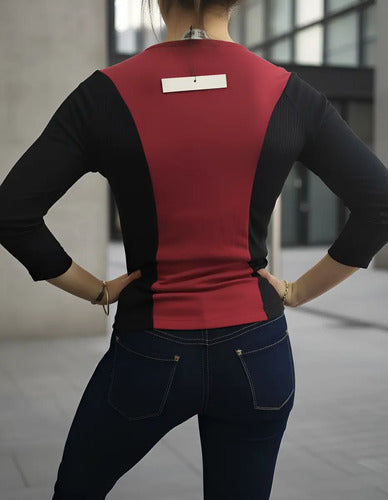 Remera De  Morley  Y Algodón Marca Vestite Y Andate
