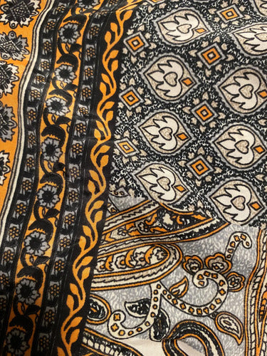 Vestido Largo Hindú Fiesta Importado India Talle Grande Xxxl