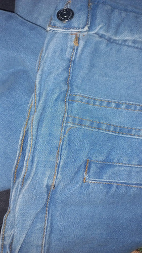 Campera De Jean Elastizada Denim Básica Nueva 2da Selección