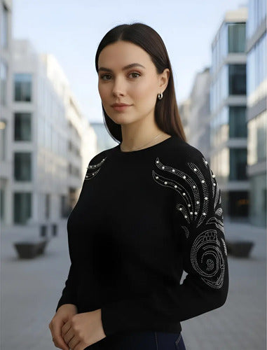 Sweater  Importado Strass (293)