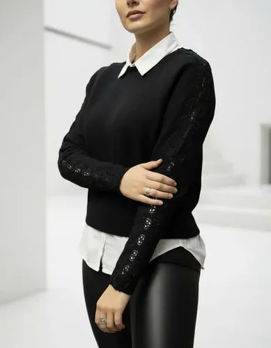 Sweater Tejido Importado Detalles Strass Cod. 173 Calidad
