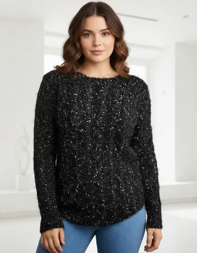 Sweater Tejido  Pelucitas Colores Importado